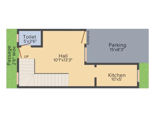 Nellai Chandesh Villas (2BHK+3T (950 sq ft) 950 sq ft)