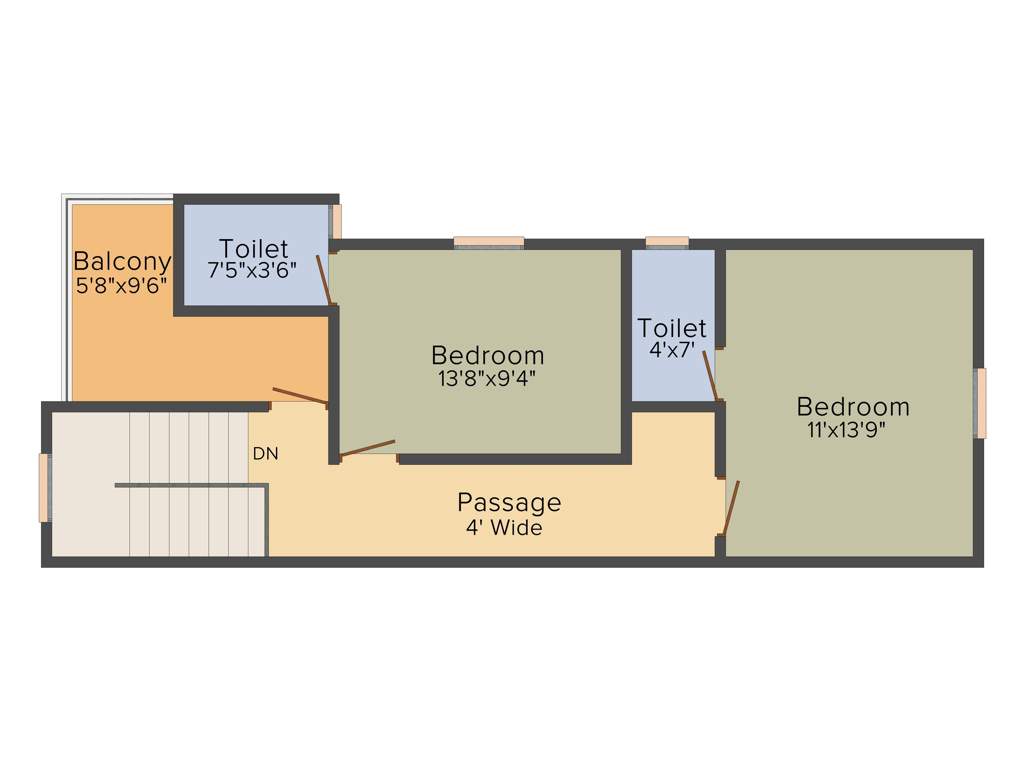 Nellai Chandesh Villas (3BHK+3T (1,470 sq ft) 1470 sq ft)