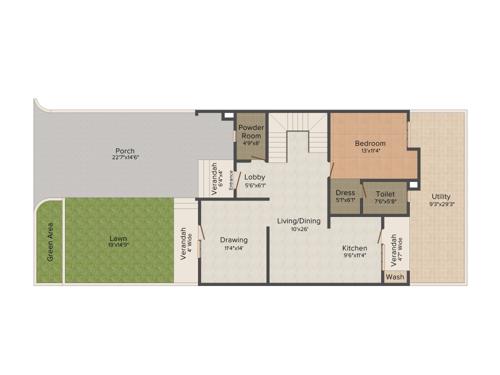 Unique Samanvay Latanagar (3BHK+3T (1,944 sq ft) 1944 sq ft)