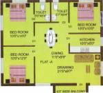 Meghraj Omkar Residency (3BHK+2T (1,285 sq ft) 1285 sq ft) Meghraj Omkar Residency (3BHK+2T (1,285 sq ft) 1285 sq ft)