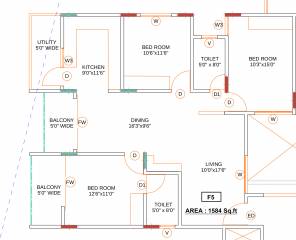 Isha Misty Green (3BHK+3T (1,578 sq ft) 1578 sq ft) Isha Misty Green (3BHK+3T (1,578 sq ft) 1578 sq ft)