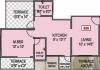 Shree Sriroz Paradise III (1BHK+2T (634 sq ft) 634 sq ft)