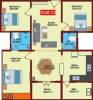 RR Darshan (3BHK+2T (1,199 sq ft) 1199 sq ft)
