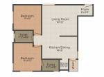 Narayan Orion (2BHK+2T (1,225 sq ft) 1225 sq ft) Narayan Orion (2BHK+2T (1,225 sq ft) 1225 sq ft)