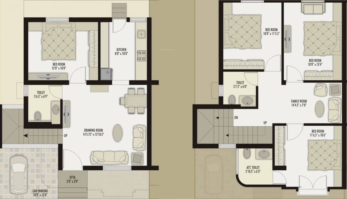 Narayan Highlife (4BHK+3T (1,900 sq ft) 1900 sq ft)
