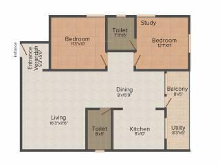 Bhagwan Embassy (2BHK+2T (1,130 sq ft) 1130 sq ft) Bhagwan Embassy (2BHK+2T (1,130 sq ft) 1130 sq ft)