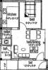Nithin Property Gokulam And Ishwaryam Floor Plan (1BHK+1T (627 sq ft) 627 sq ft)