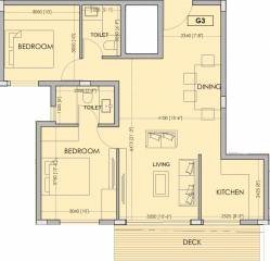 Zaffars Dewberries (2BHK+2T (1,205 sq ft) 1205 sq ft) Zaffars Dewberries (2BHK+2T (1,205 sq ft) 1205 sq ft)