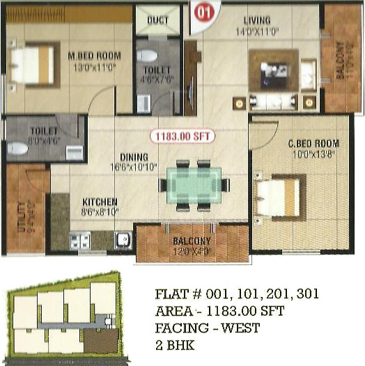 Saranya Silver Stone (2BHK+2T (1,183 sq ft) 1183 sq ft) Saranya Silver Stone (2BHK+2T (1,183 sq ft) 1183 sq ft)