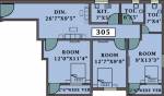 Parivar Residenza (3BHK+2T (1,035 sq ft) 1035 sq ft) Parivar Residenza (3BHK+2T (1,035 sq ft) 1035 sq ft)
