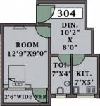 Parivar Residenza (1BHK+1T (407 sq ft) 407 sq ft) Parivar Residenza (1BHK+1T (407 sq ft) 407 sq ft)
