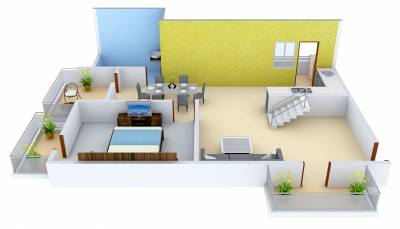 Honeycomb Silver Cloud (4BHK+3T (2,210 sq ft) 2210 sq ft)