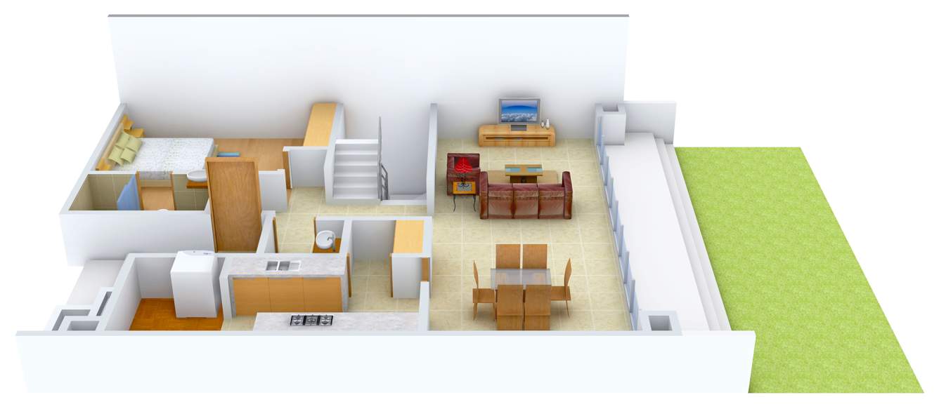 Salarpuria Sattva Northland (4BHK+5T (3,564 sq ft) Servant Room 3564 sq ft)