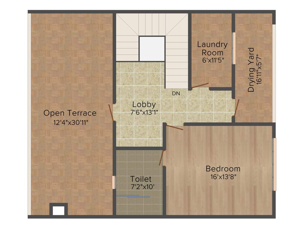 Salarpuria Sattva Northland (4BHK+4T (3,676 sq ft) 3676 sq ft)