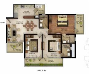  white-lily-residency Floor Plan Floor Plan