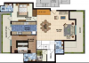  white-lily-residency Floor Plan Upper Level Duplex Plan