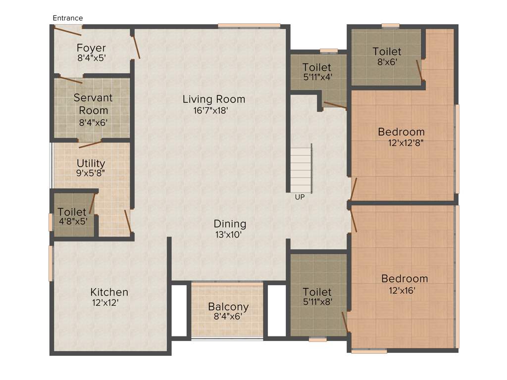 Adroit Artistica (4BHK+5T (4,736 sq ft) + Servant Room 4736 sq ft)