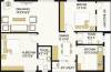 Myspace Akshaya (2BHK+2T (1,100 sq ft) 1100 sq ft)
