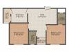 Coral Auriga (2BHK+2T (740 sq ft) 740 sq ft)