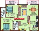 BSR Sai Palace (2BHK+2T (1,155 sq ft) 1155 sq ft) BSR Sai Palace (2BHK+2T (1,155 sq ft) 1155 sq ft)