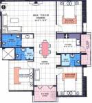 Springfield Elite (3BHK+3T (1,730 sq ft) 1730 sq ft)