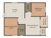 Disha Windsor Gardens (2BHK+2T (1,026 sq ft) 1026 sq ft)