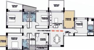 Eisha Ishanya (4BHK+4T (2,454 sq ft) 2454 sq ft)