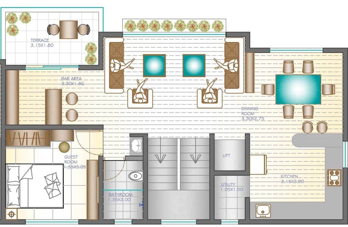 Gaikwad Vaidehi Vivanta (4BHK+4T (4,520 sq ft) Servant Room 4520 sq ft)
