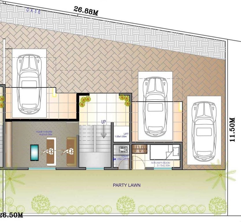 Gaikwad Vaidehi Vivanta (4BHK+4T (4,520 sq ft) Servant Room 4520 sq ft)