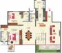 Lower Level Penthouse Plan  raj-etternia-phase-1 Floor Plan Lower Level Penthouse Plan