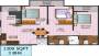 Dreamz Infra Sadan (3BHK+2T (1,300 sq ft) 1300 sq ft) Dreamz Infra Sadan (3BHK+2T (1,300 sq ft) 1300 sq ft)