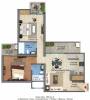 JM Florence (2BHK+2T (1,060 sq ft) 1060 sq ft)