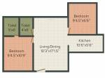 Srishas Kamakshi (2BHK+2T (678 sq ft) 678 sq ft) Srishas Kamakshi (2BHK+2T (678 sq ft) 678 sq ft)