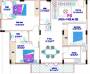 Smaart Builders Forte (3BHK+3T (1,408 sq ft) 1408 sq ft) Smaart Builders Forte (3BHK+3T (1,408 sq ft) 1408 sq ft)