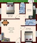 Amudha Cottage (2BHK+2T (772 sq ft) 772 sq ft) Amudha Cottage (2BHK+2T (772 sq ft) 772 sq ft)