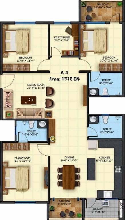elite Floor Plan Floor Plan