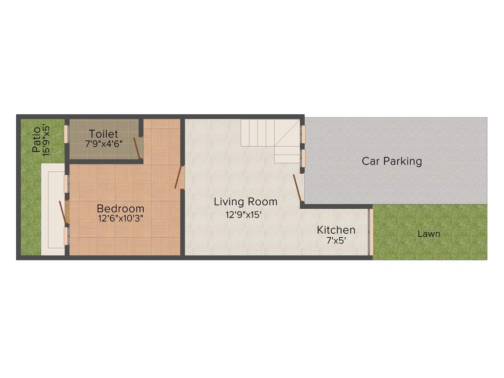 Bora Ocean Retreat (2BHK+2T (918 sq ft) 918 sq ft)