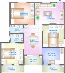  square Floor Plan Floor Plan