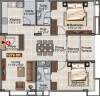 Thipparthi GNR Platinum Fort (2BHK+2T (1,276 sq ft) Pooja Room 1276 sq ft)