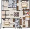 Thipparthi GNR Platinum Fort (2BHK+2T (1,286 sq ft) Pooja Room 1286 sq ft)