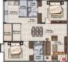 Thipparthi GNR Platinum Fort (2BHK+2T (1,296 sq ft) Pooja Room 1296 sq ft)