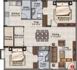 Thipparthi GNR Platinum Fort (2BHK+2T (1,296 sq ft) Pooja Room 1296 sq ft) Thipparthi GNR Platinum Fort (2BHK+2T (1,296 sq ft) Pooja Room 1296 sq ft)