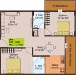 floorPlan of Flourish Gurushree