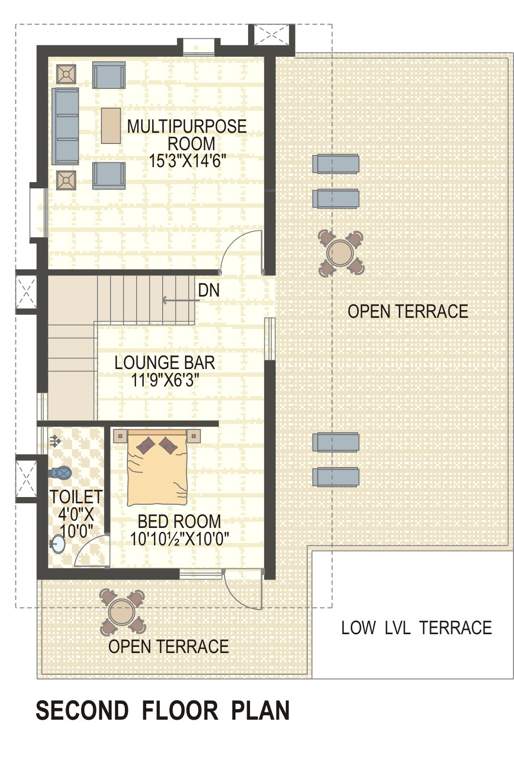  richmond villas Floor Plan Second Floor Plan