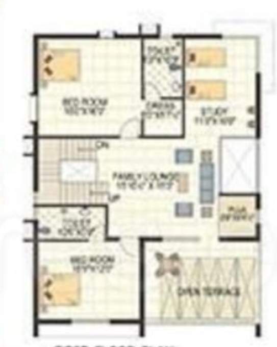 richmond villas Floor Plan First Floor Plan