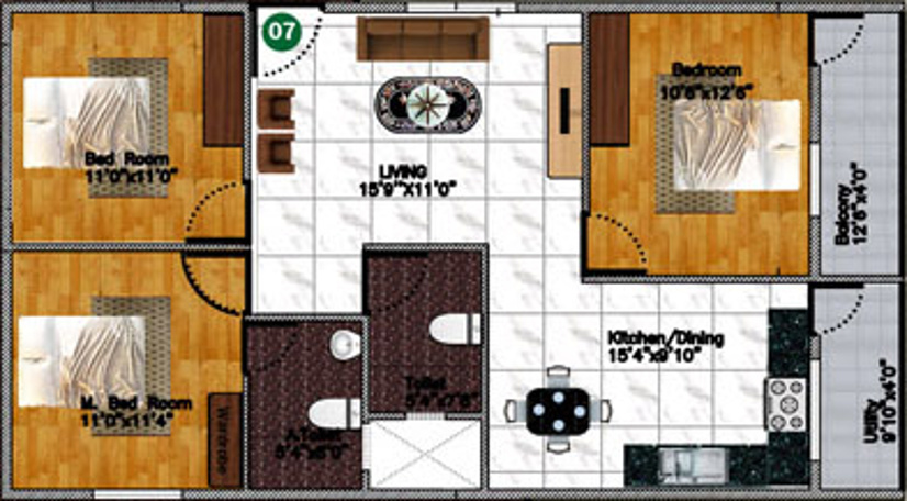 DS DSMAX SANGAM (3BHK+2T (1,343 sq ft) 1343 sq ft) DS DSMAX SANGAM (3BHK+2T (1,343 sq ft) 1343 sq ft)