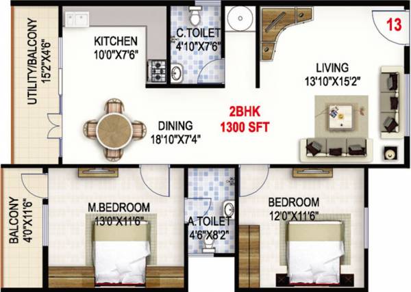 Durga Durga Nivas (2BHK+2T (1,300 sq ft) 1300 sq ft) Durga Durga Nivas (2BHK+2T (1,300 sq ft) 1300 sq ft)