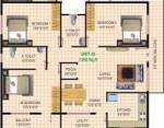Reputed Builder Siri Crown (3BHK+2T (1,350 sq ft) 1350 sq ft)