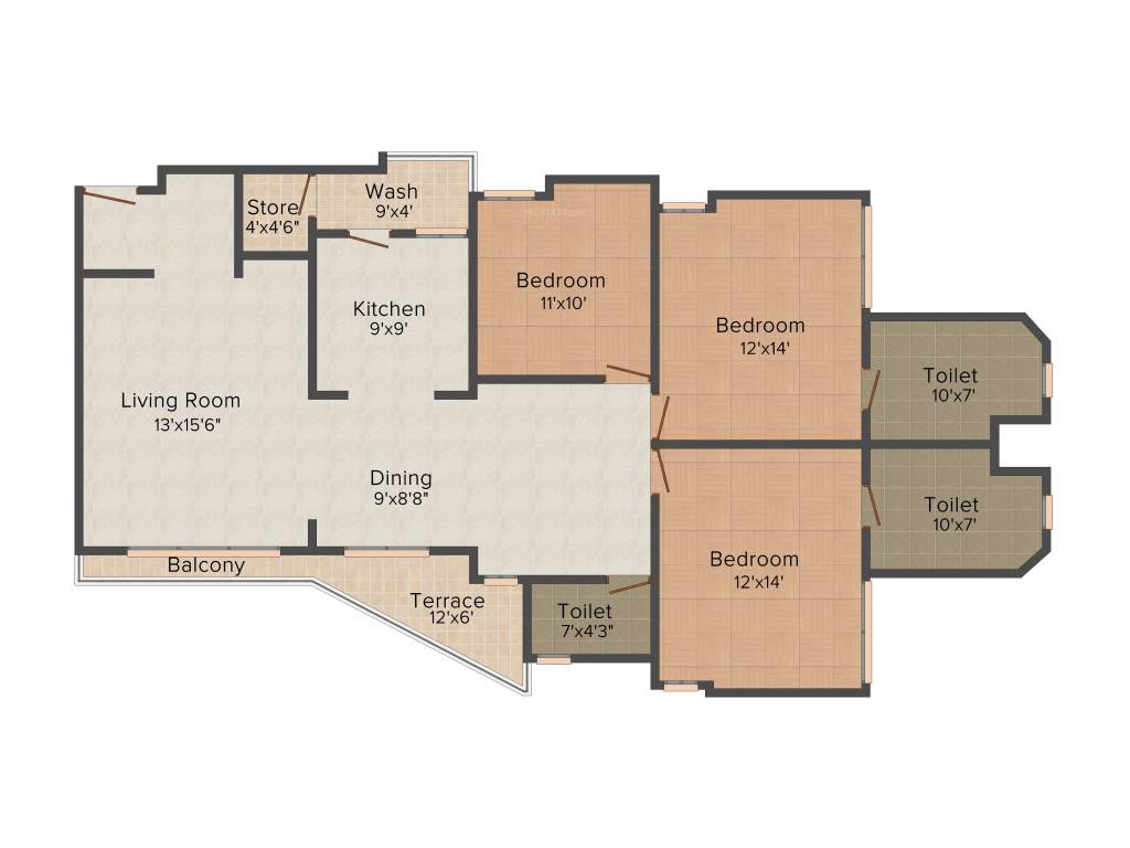 Pawan Vicenza Highbreeze (3BHK+3T (1,850 sq ft) 1850 sq ft) Pawan Vicenza Highbreeze (3BHK+3T (1,850 sq ft) 1850 sq ft)