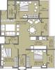 SS Pratham Vrindavan (3BHK+3T (1,700 sq ft) 1700 sq ft)